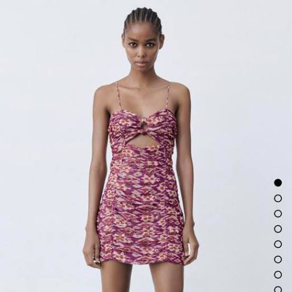 Zara draped dress - Picture 3 of 10